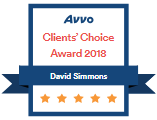 David Simmons Avvo Badge